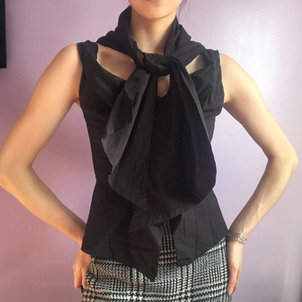 Vivienne Westwood Anglomania Pussybow Style Top